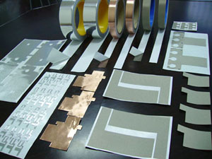 Copper foil aluminum foil tape processing